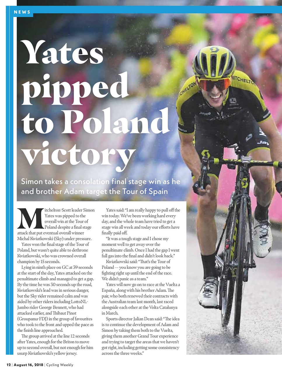 Cycling Weekly Preview Pages