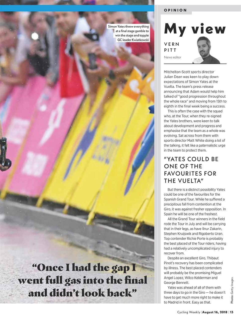 Cycling Weekly Preview Pages