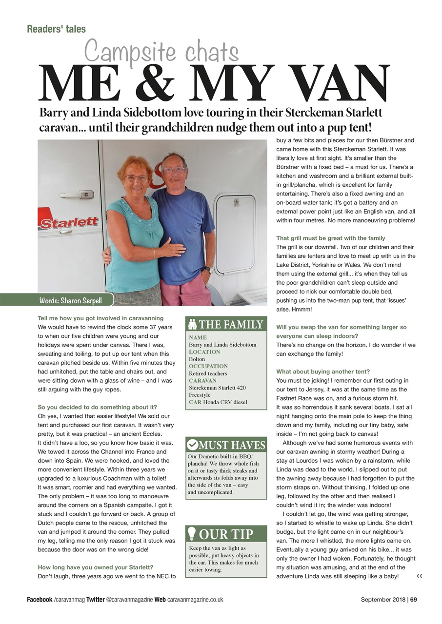 Caravan Magazine Preview Pages