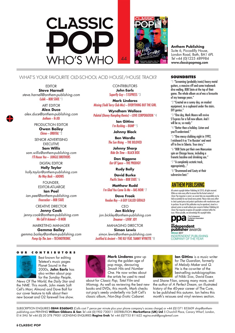 Classic Pop Preview Pages