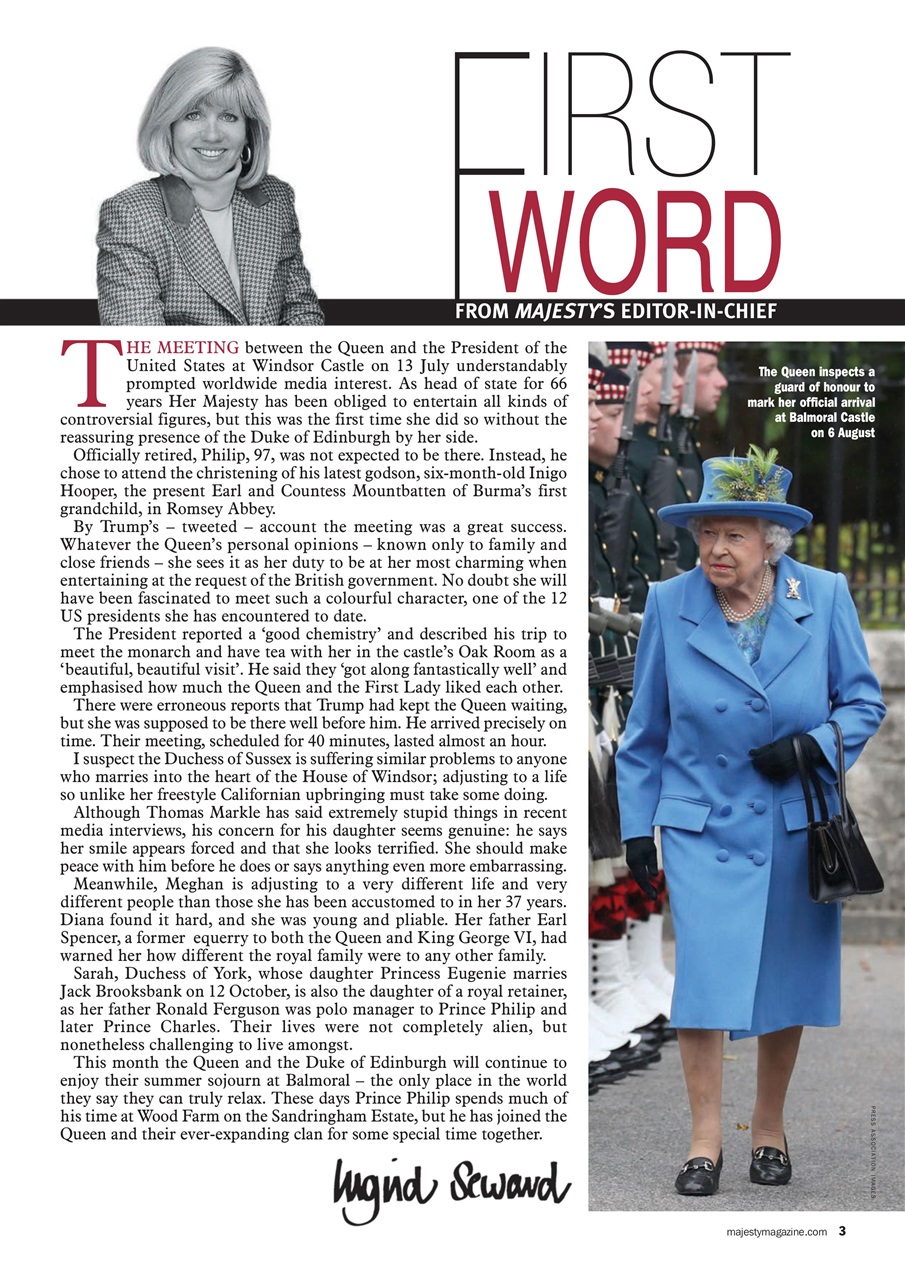 Majesty Magazine Preview Pages