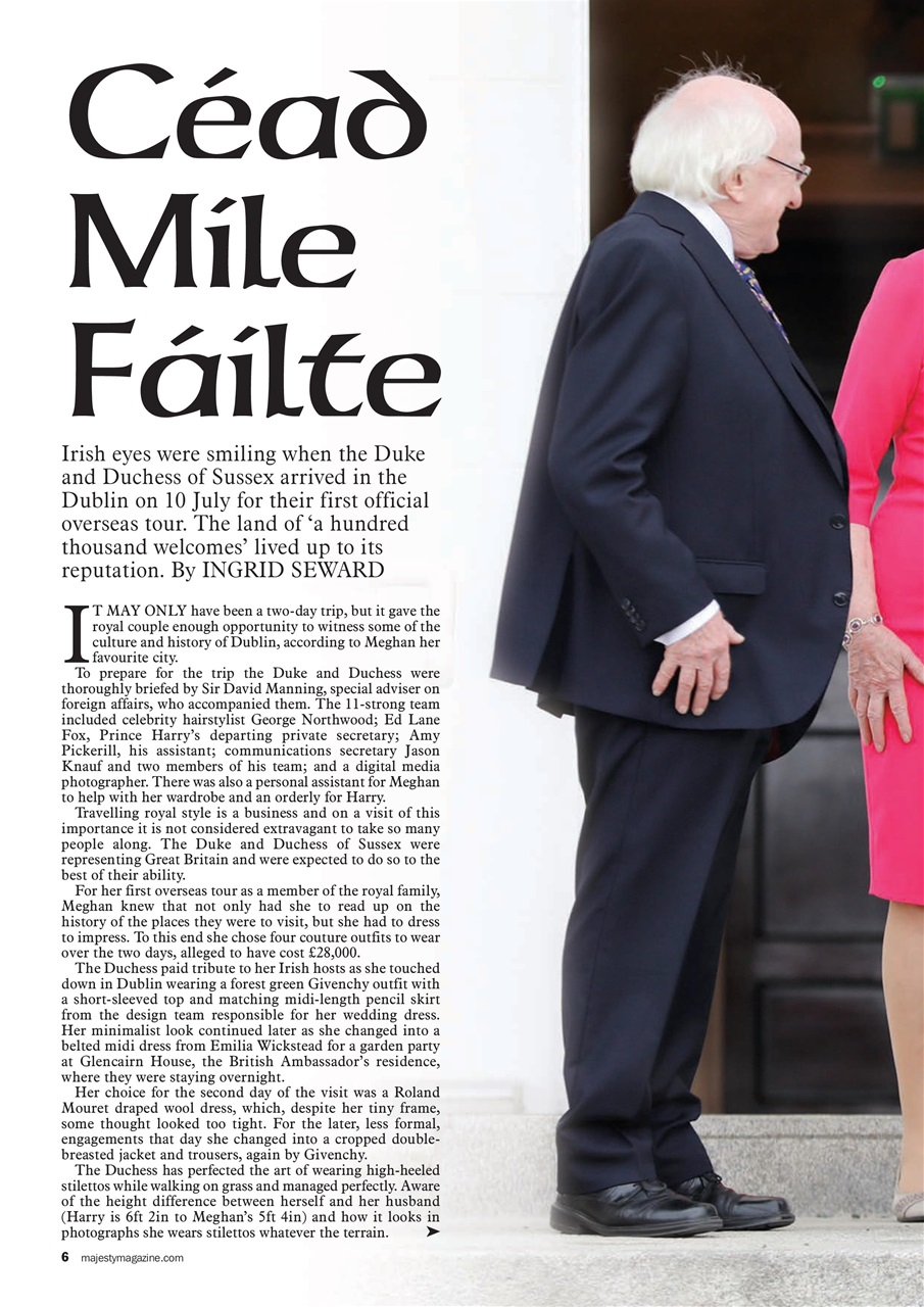 Majesty Magazine Preview Pages