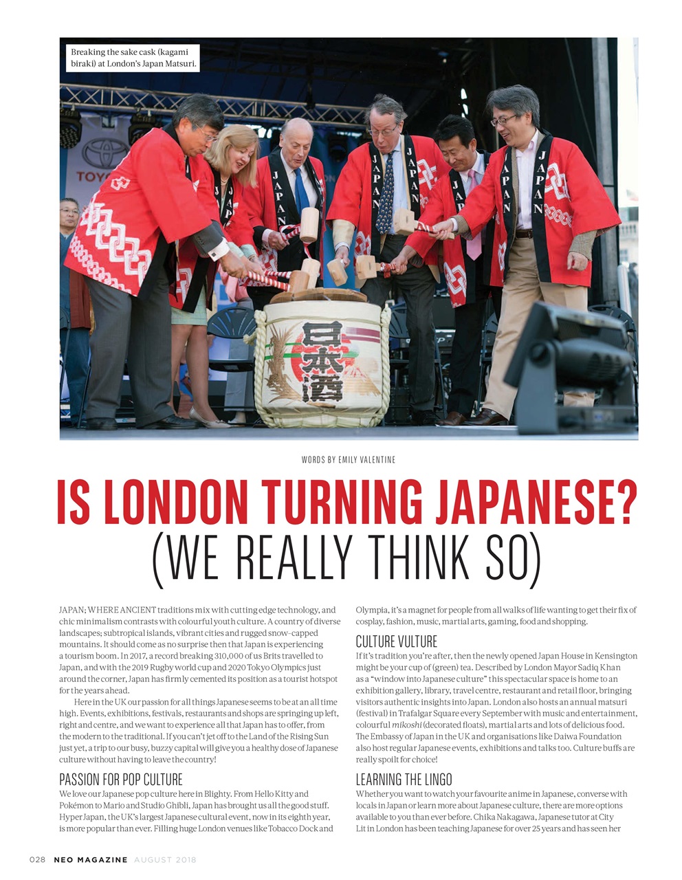 NEO Magazine Preview Pages