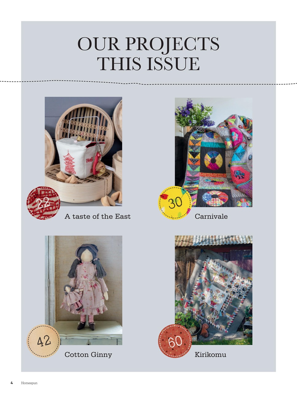 Homespun Preview Pages