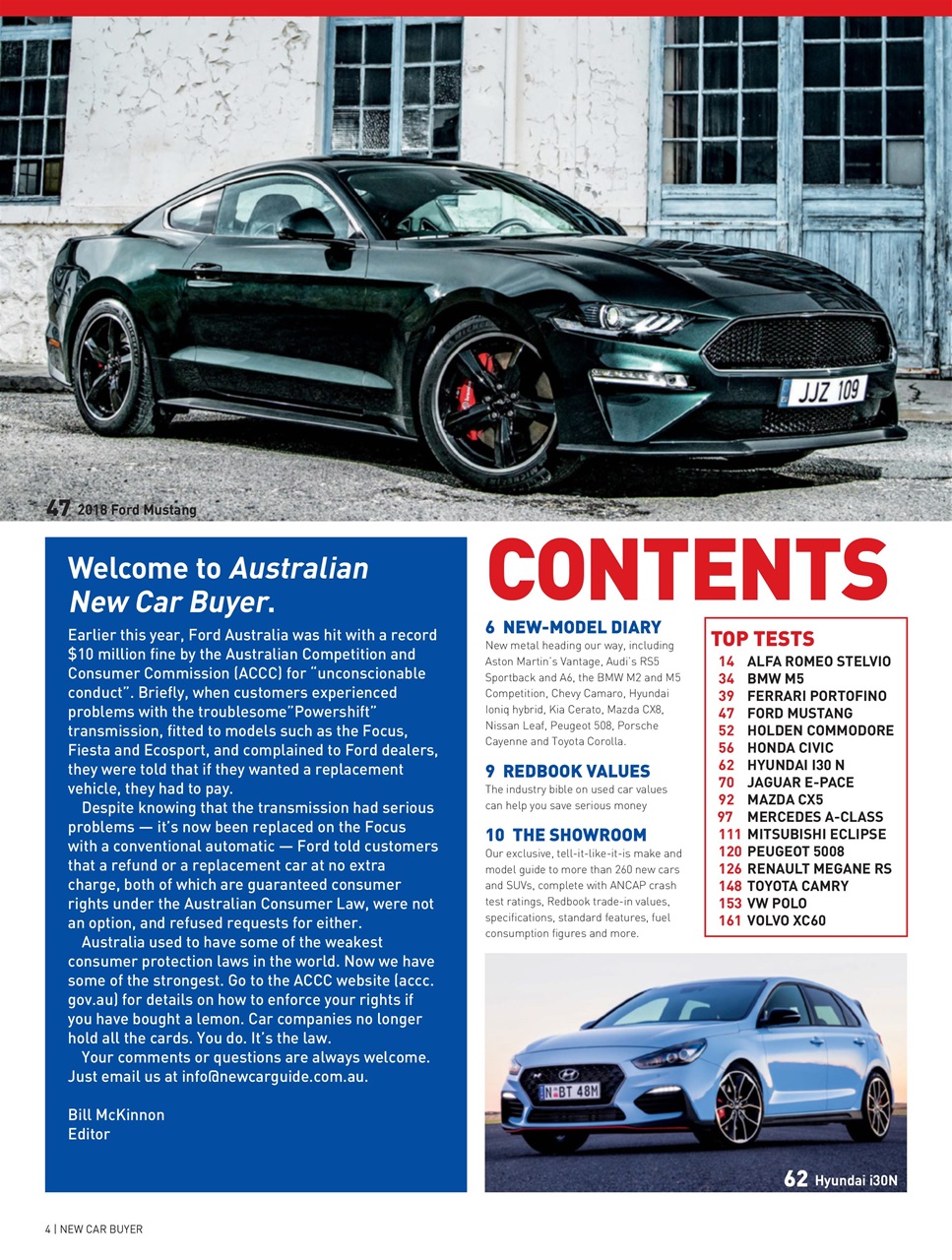 Australian New Car & SUV Buyers Guide Preview Pages