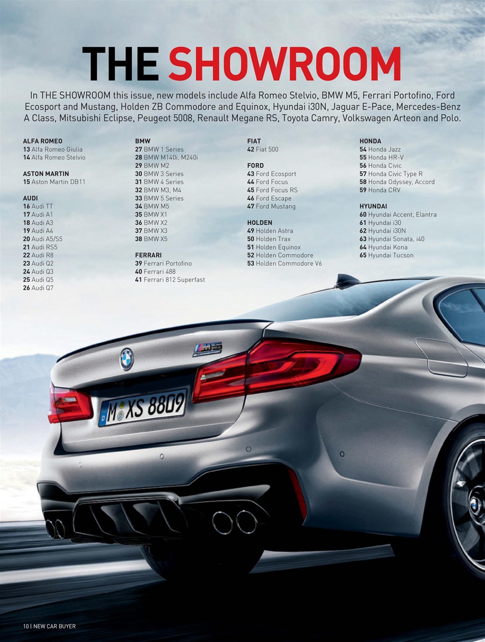 Australian New Car & SUV Buyers Guide Preview Pages