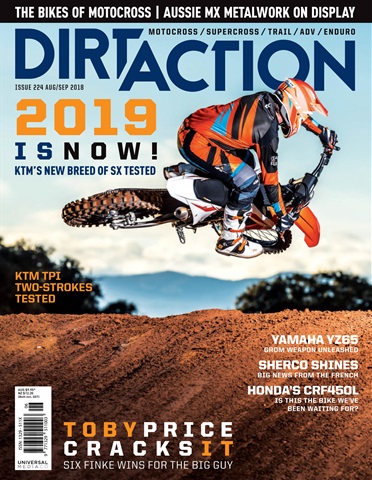 Dirt Action issue Issue#224 Aug 2018