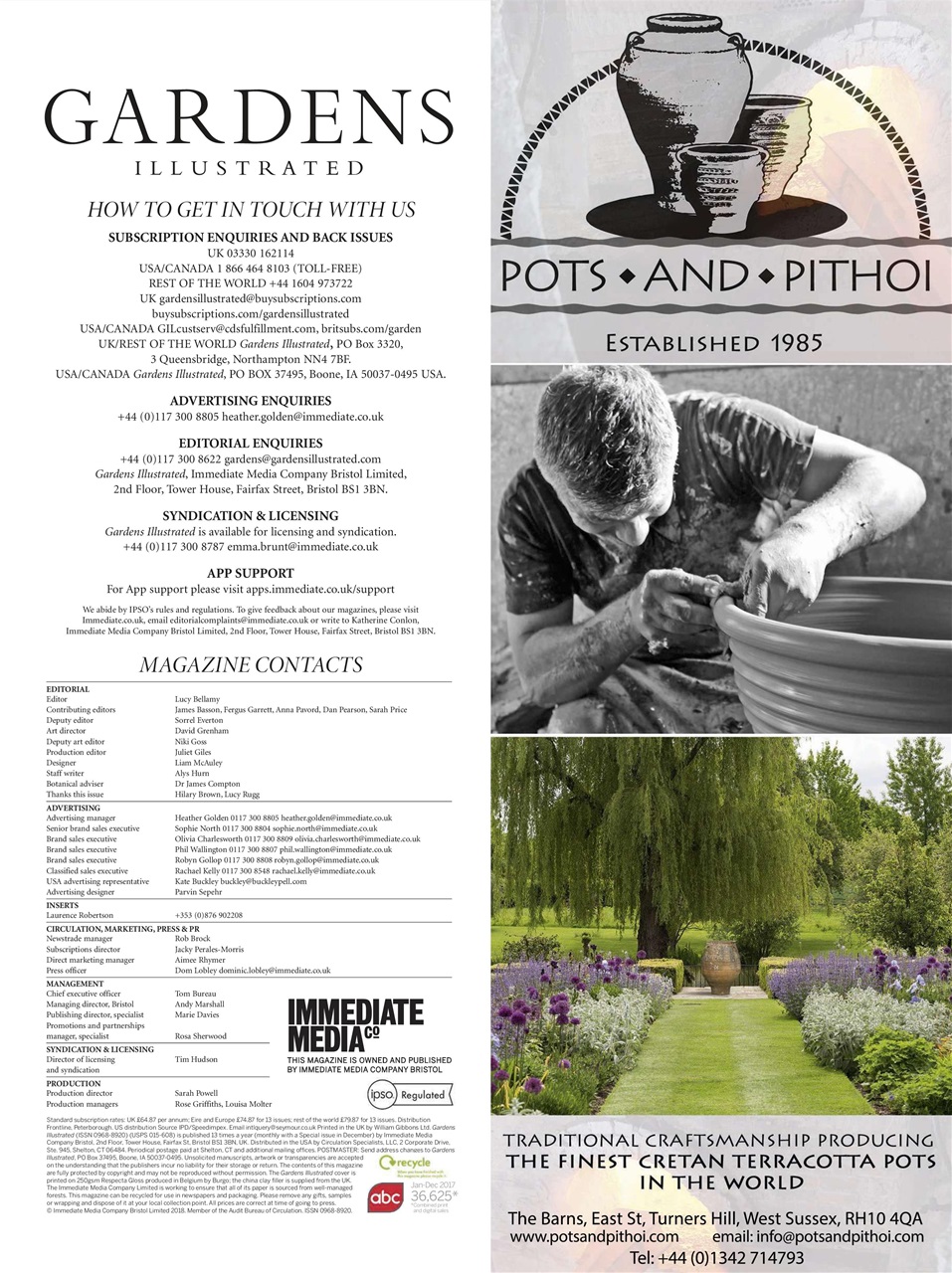 Gardens Illustrated Preview Pages