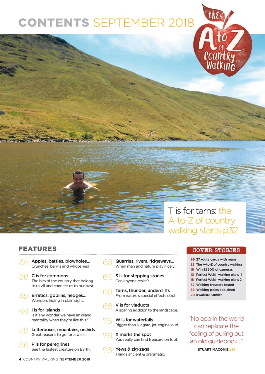 Country Walking Preview Pages