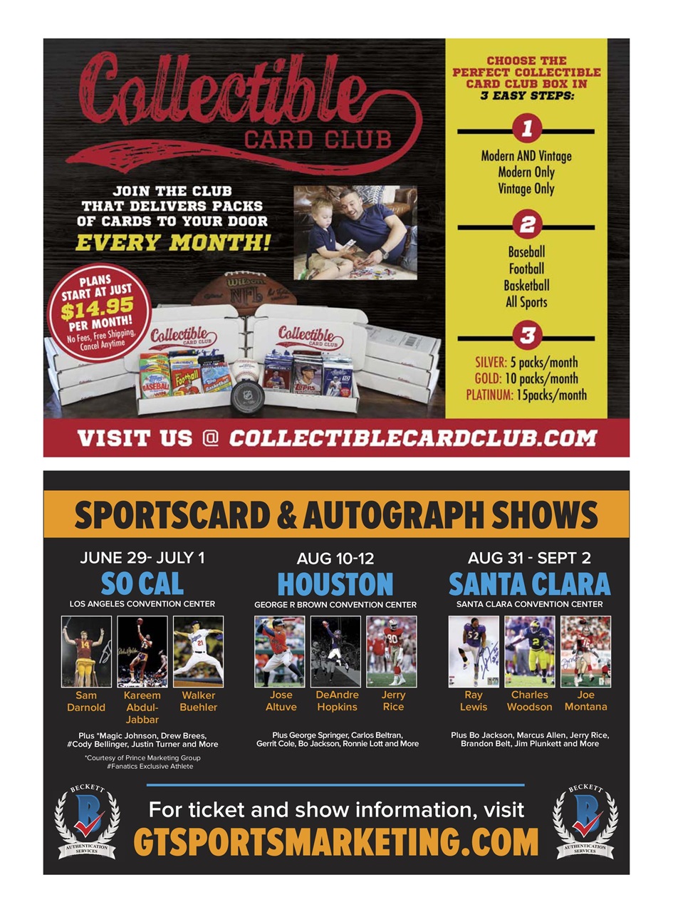 Beckett Baseball Magazine Preview Pages