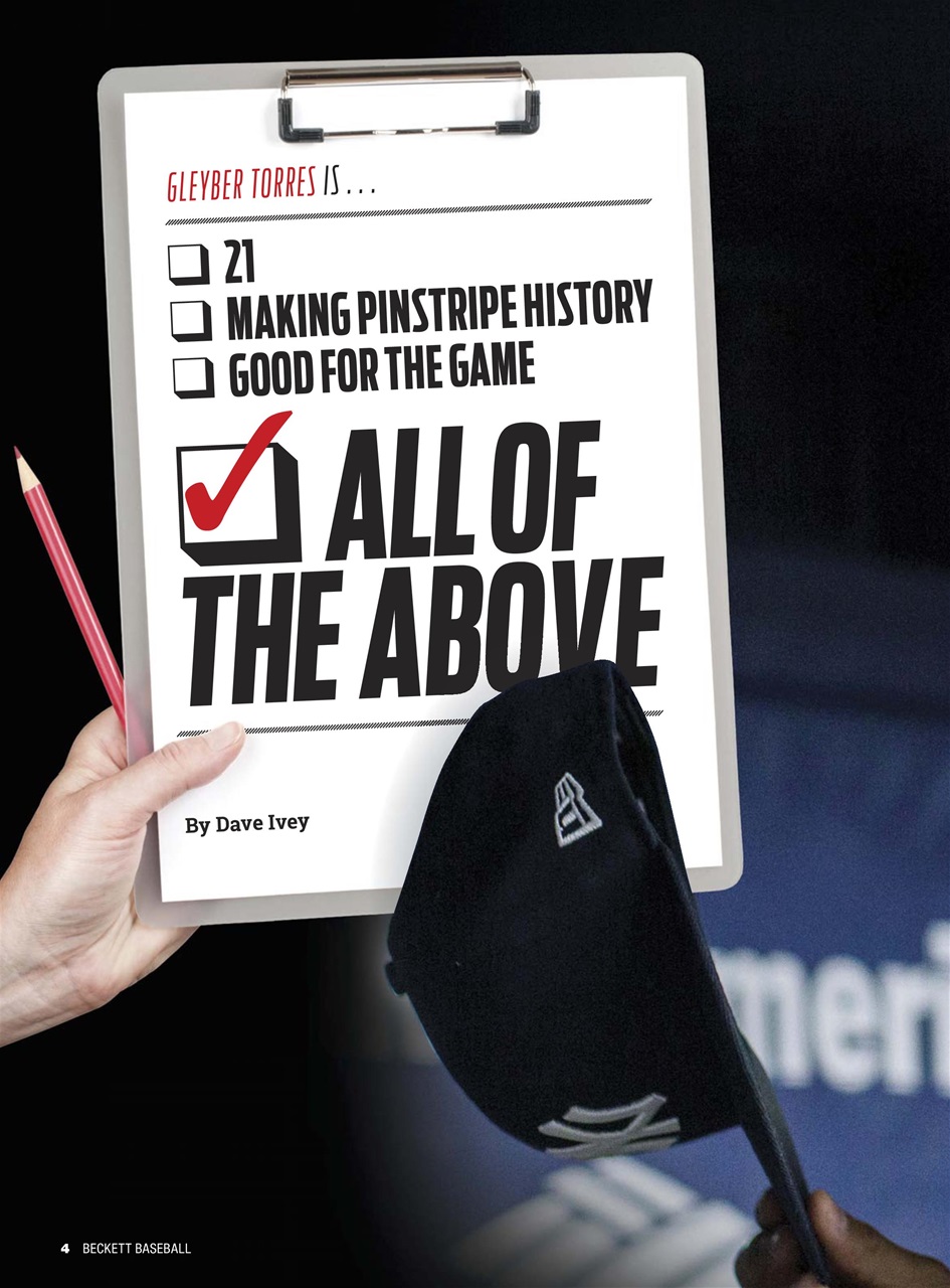 Beckett Baseball Magazine Preview Pages