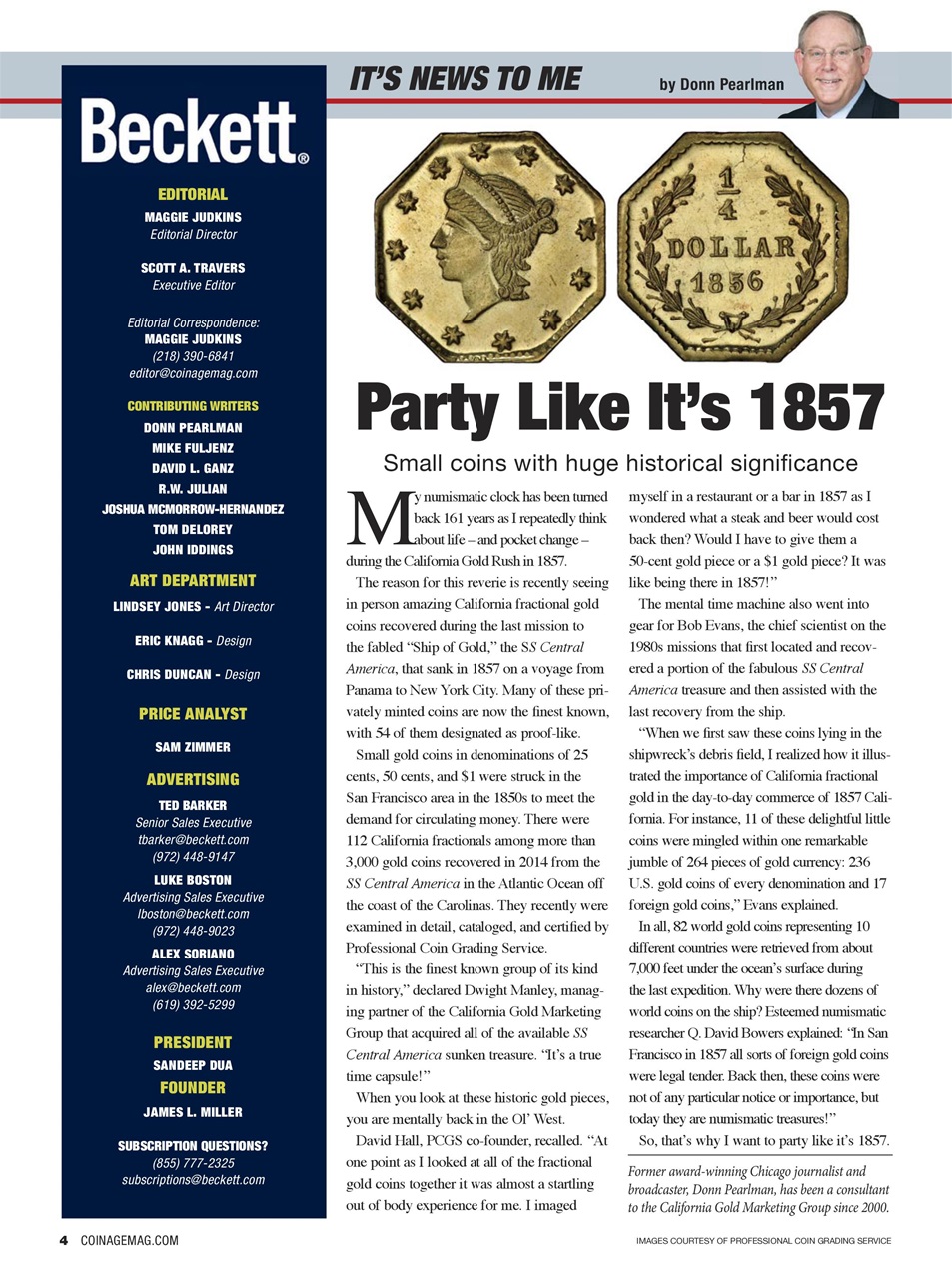COINage Magazine Preview Pages