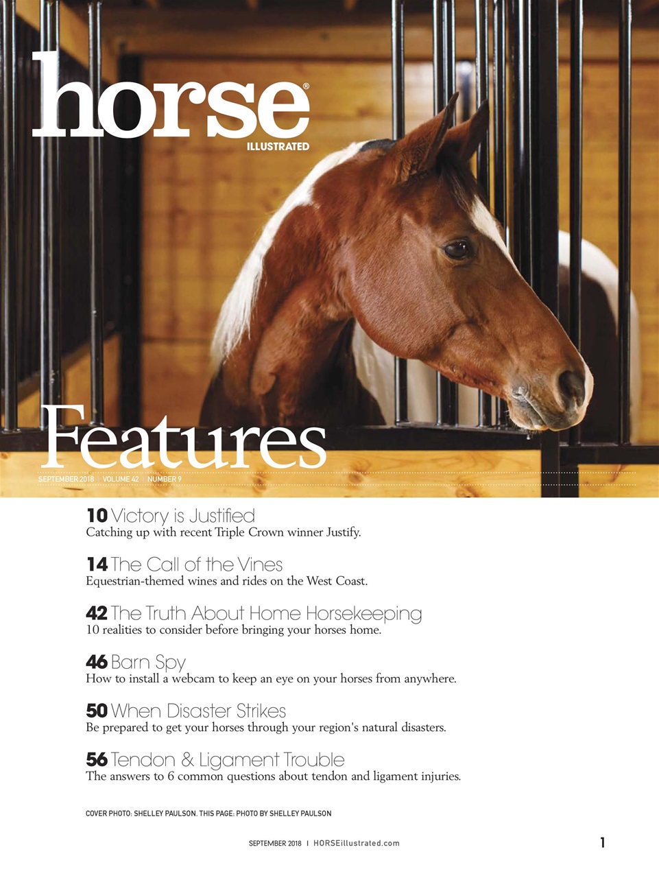 Horse Illustrated Magazine Preview Pages