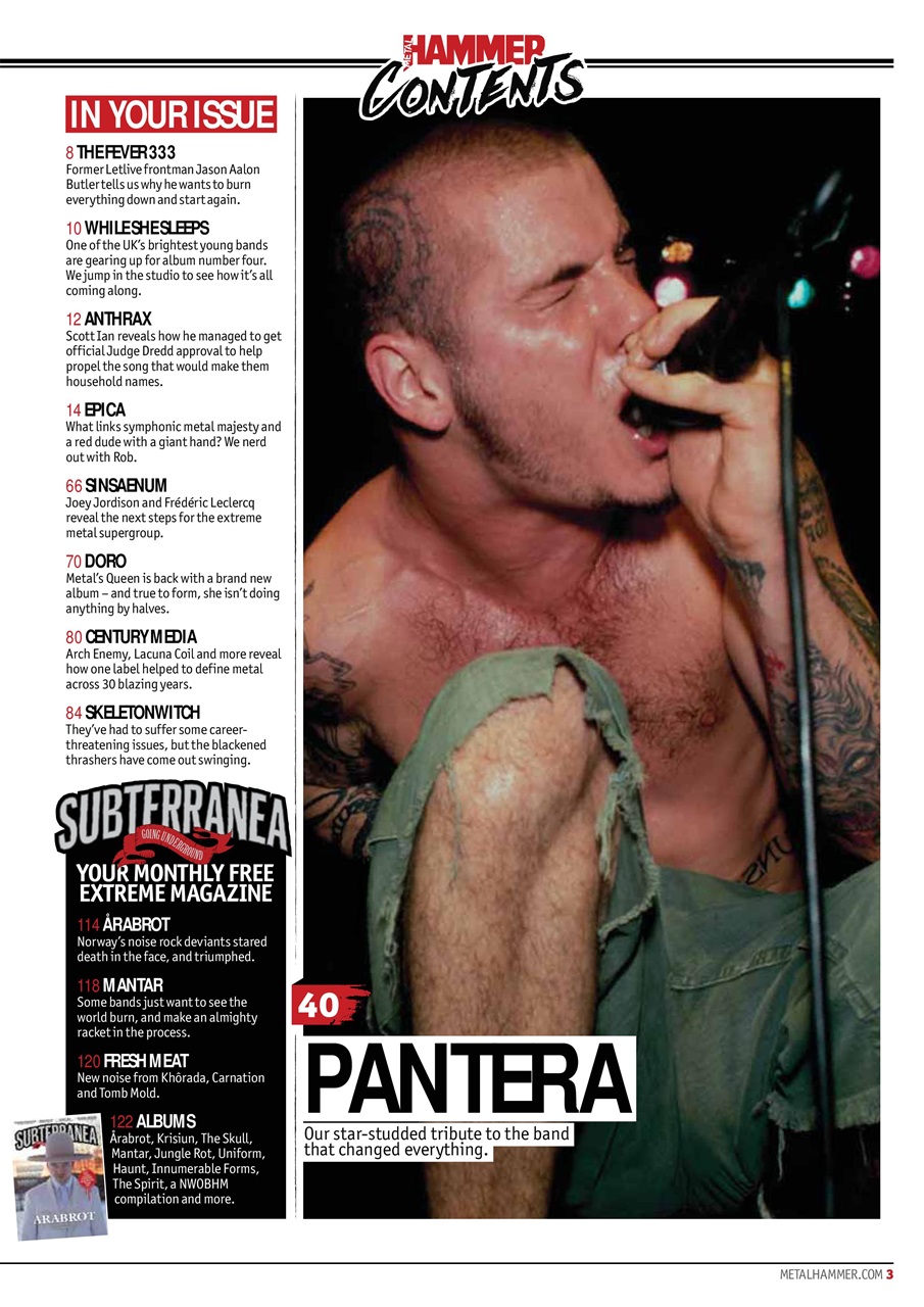 Metal Hammer Preview Pages