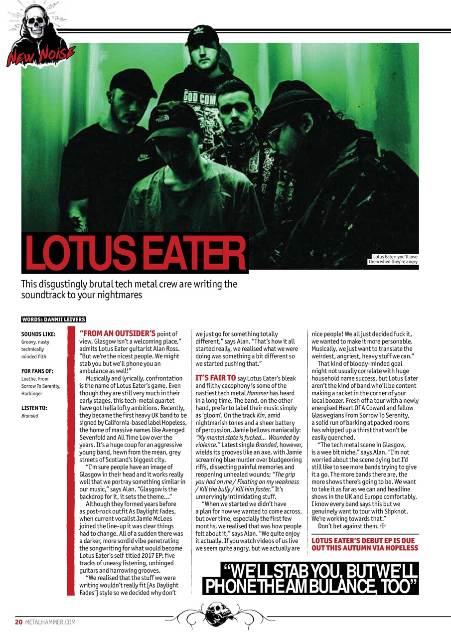 Metal Hammer Preview Pages