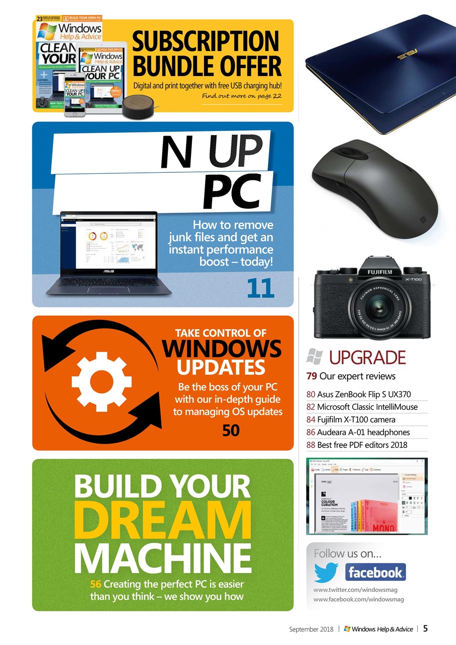 Windows Help & Advice Preview Pages