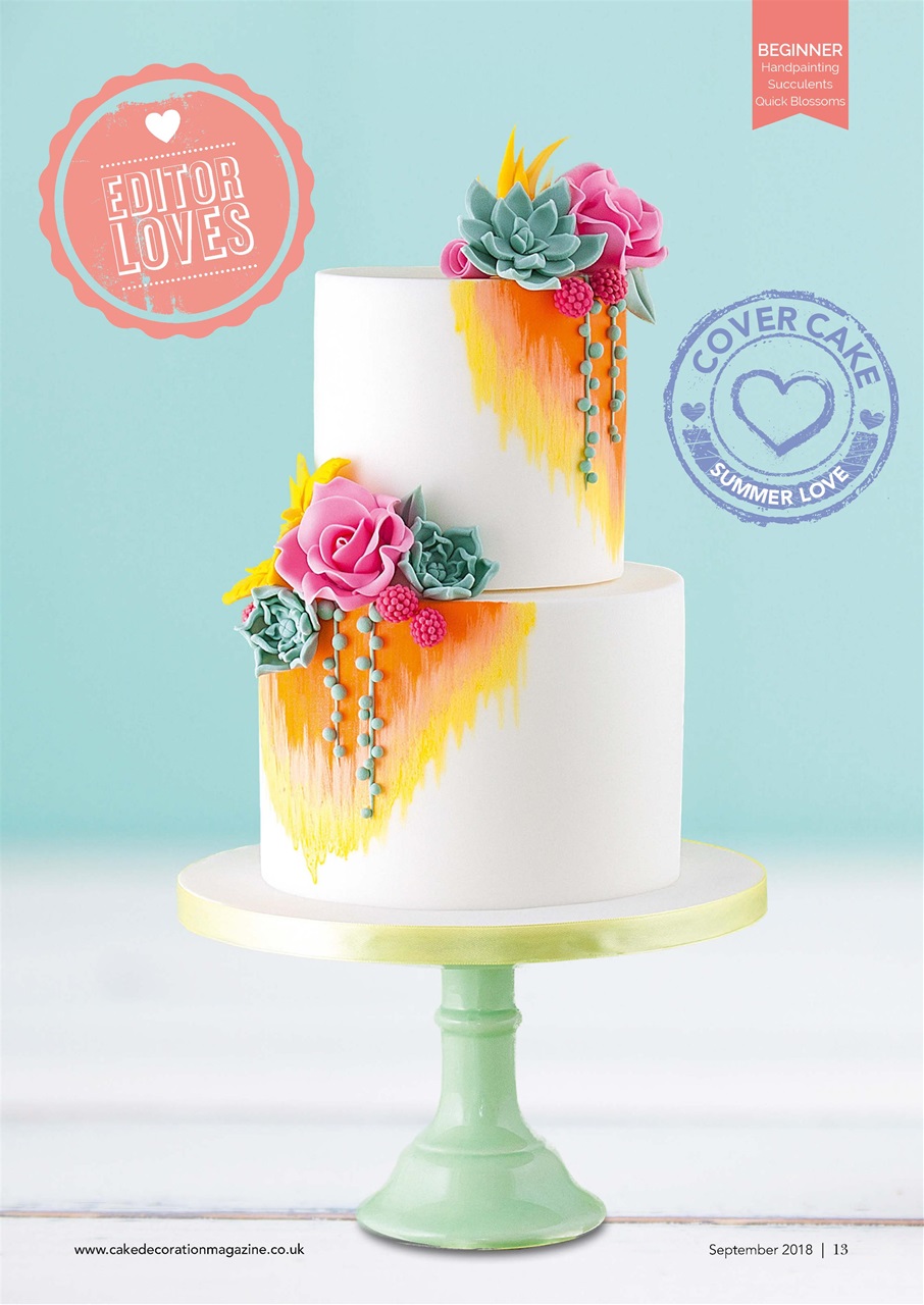 Cake Decoration & Sugarcraft Magazine Preview Pages