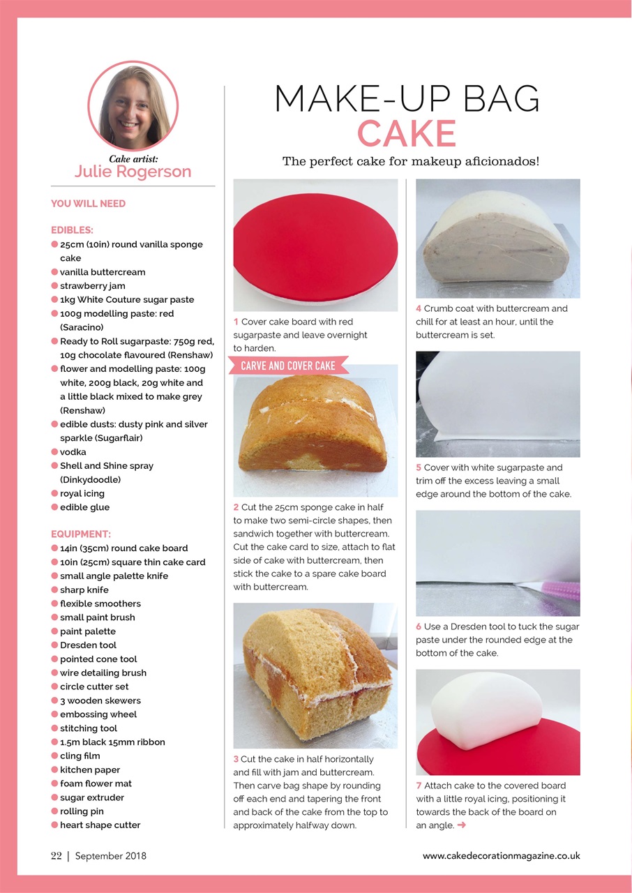Cake Decoration & Sugarcraft Magazine Preview Pages
