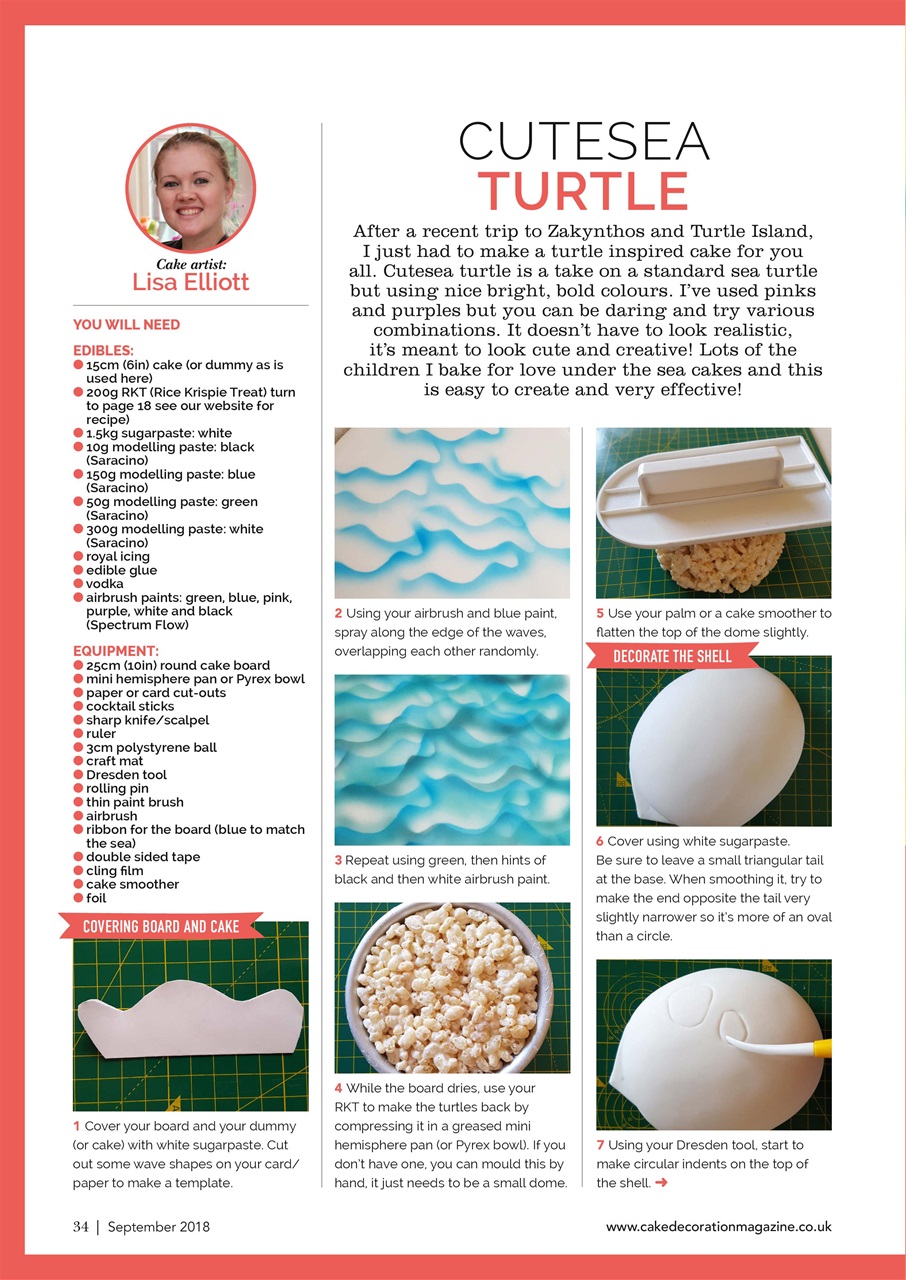 Cake Decoration & Sugarcraft Magazine Preview Pages