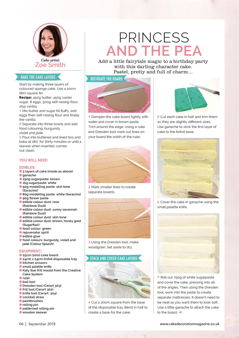 Cake Decoration & Sugarcraft Magazine Preview Pages