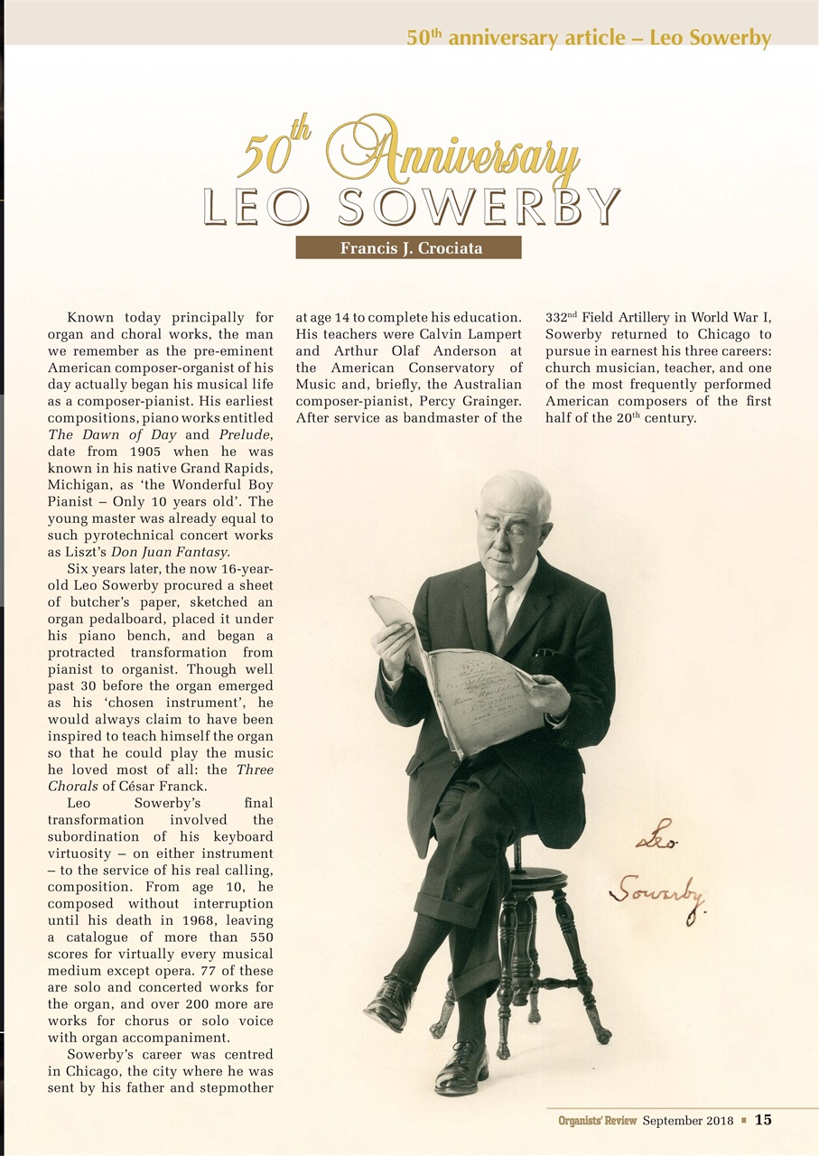 Organists' Review Preview Pages