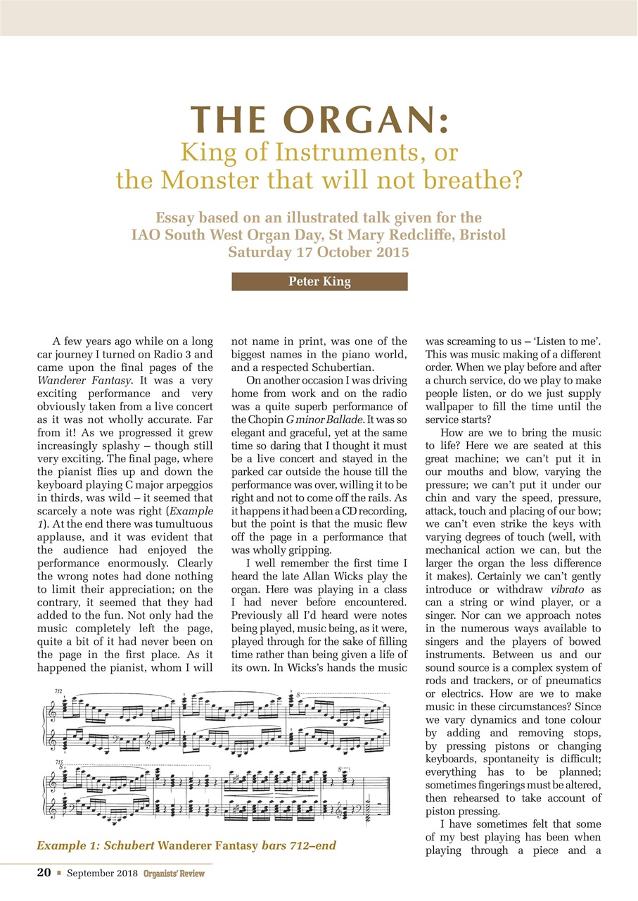 Organists' Review Preview Pages