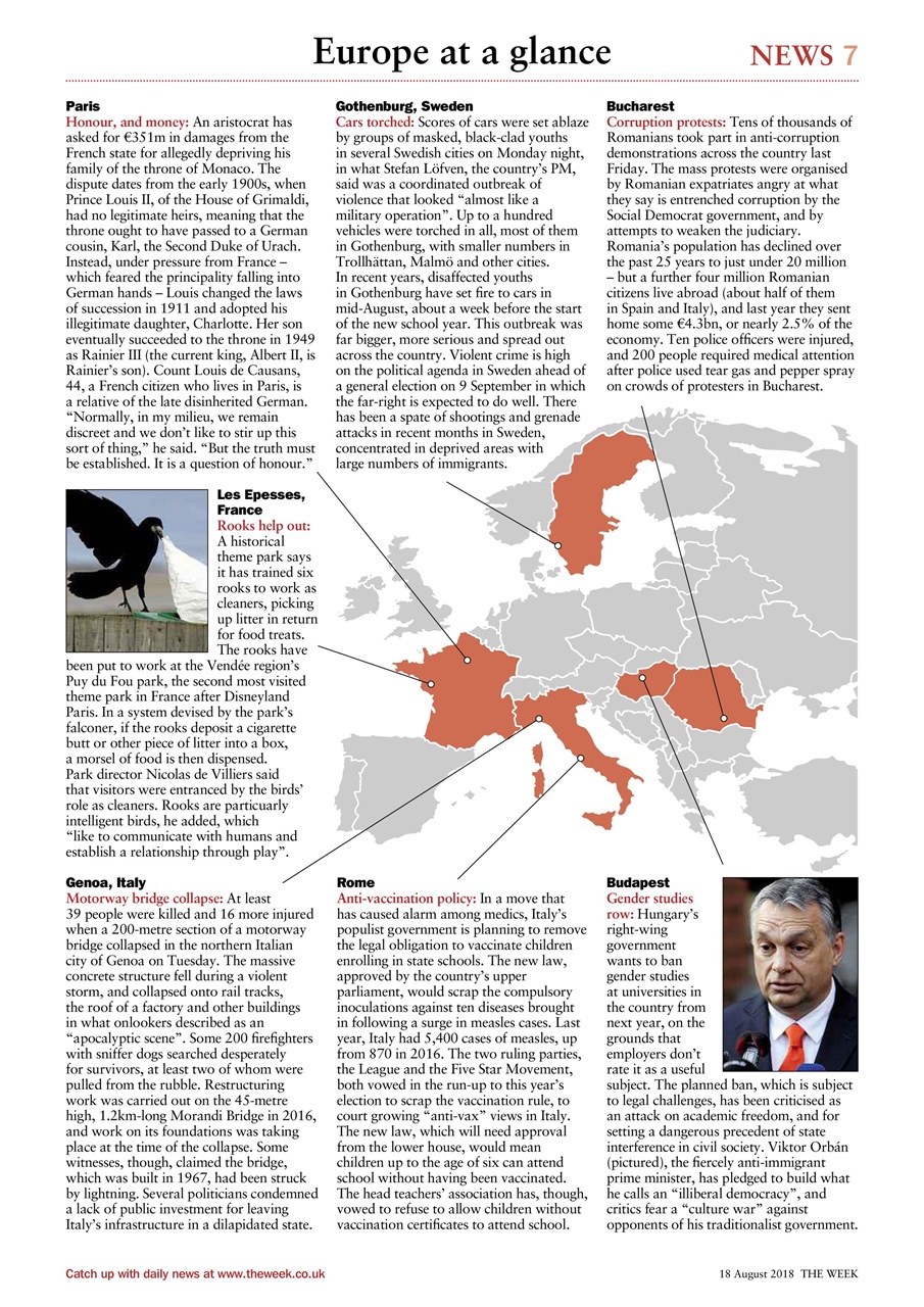 The Week Preview Pages