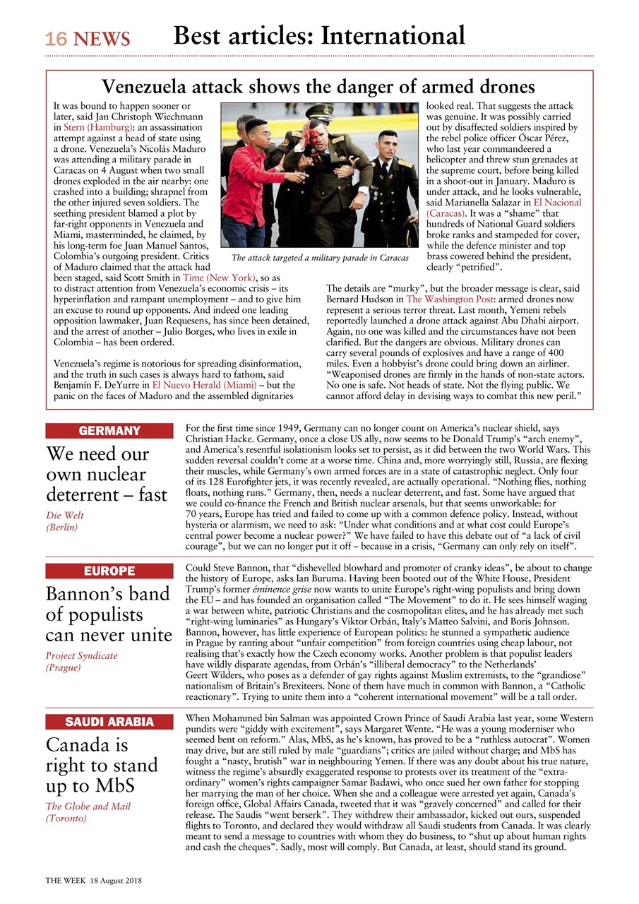 The Week Preview Pages