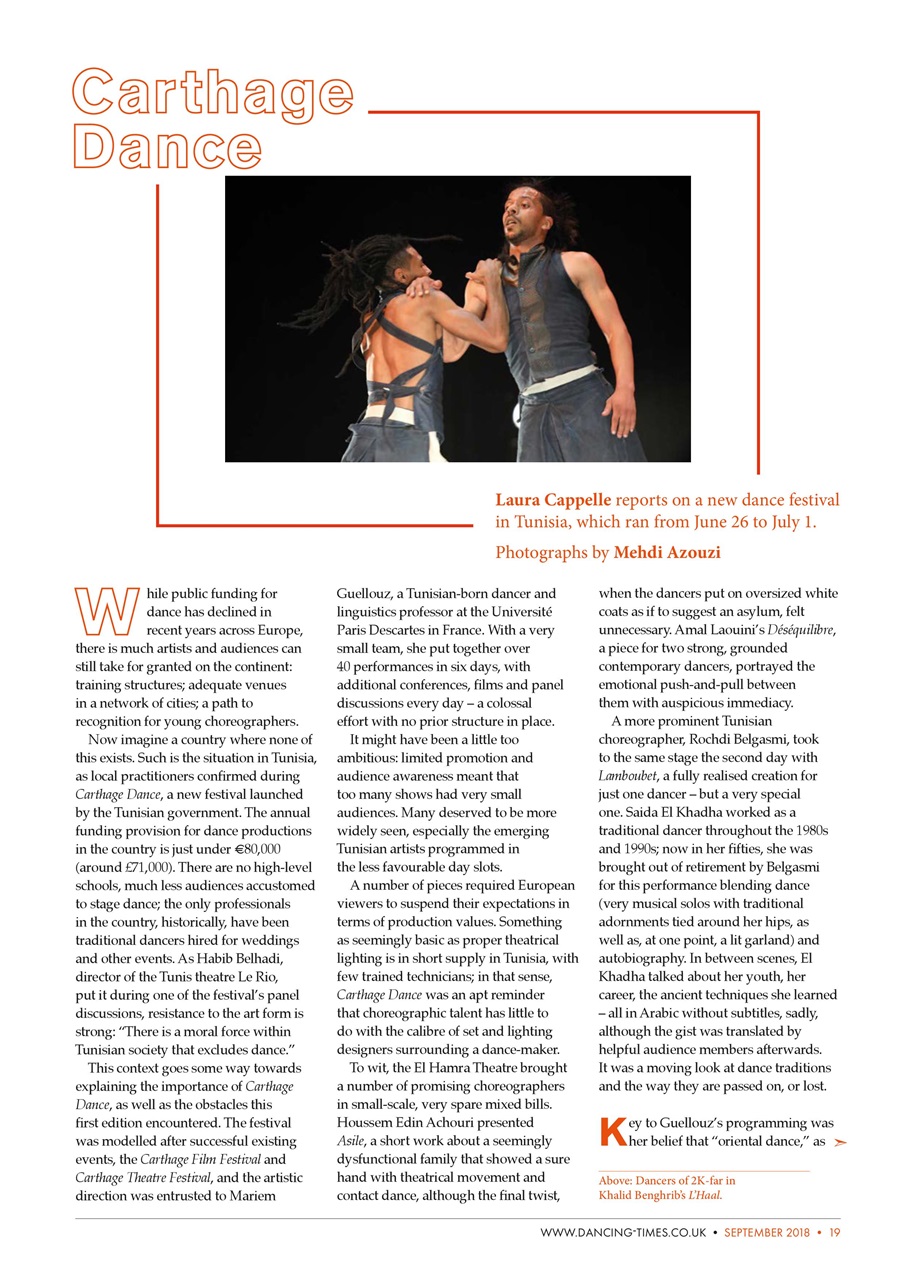 Dancing Times Preview Pages