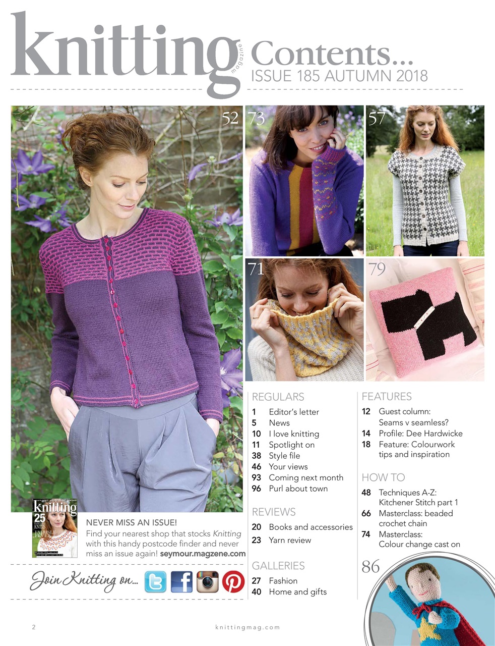 Knitting Preview Pages