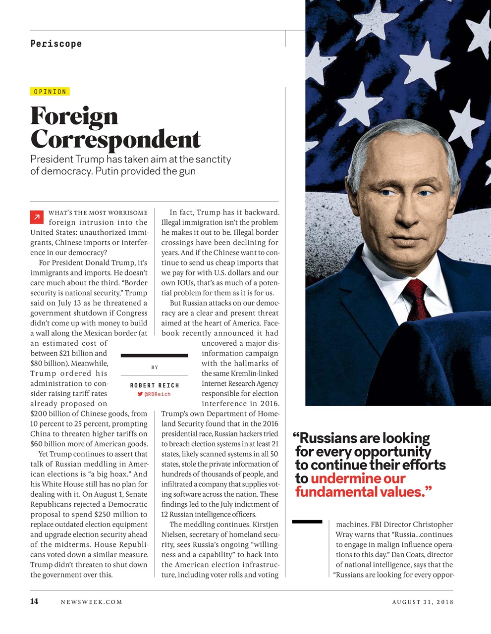 Newsweek International Preview Pages