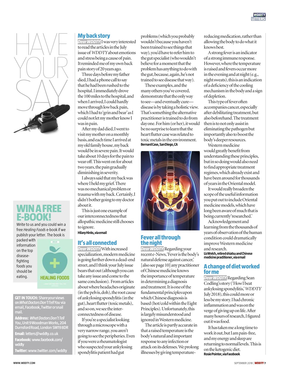 What Doctors Don't Tell You Preview Pages