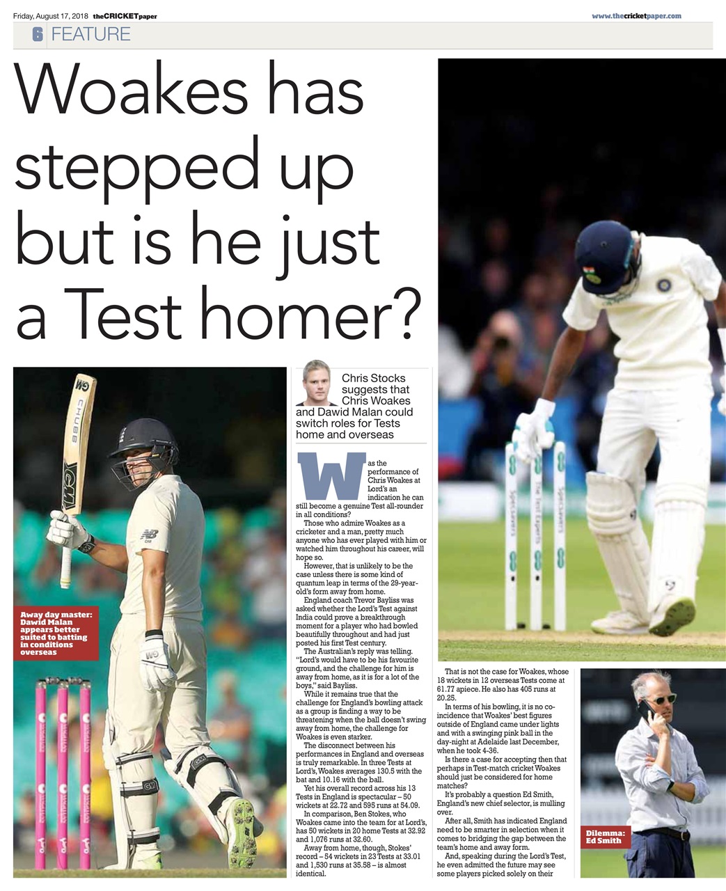 The Cricket Paper Preview Pages