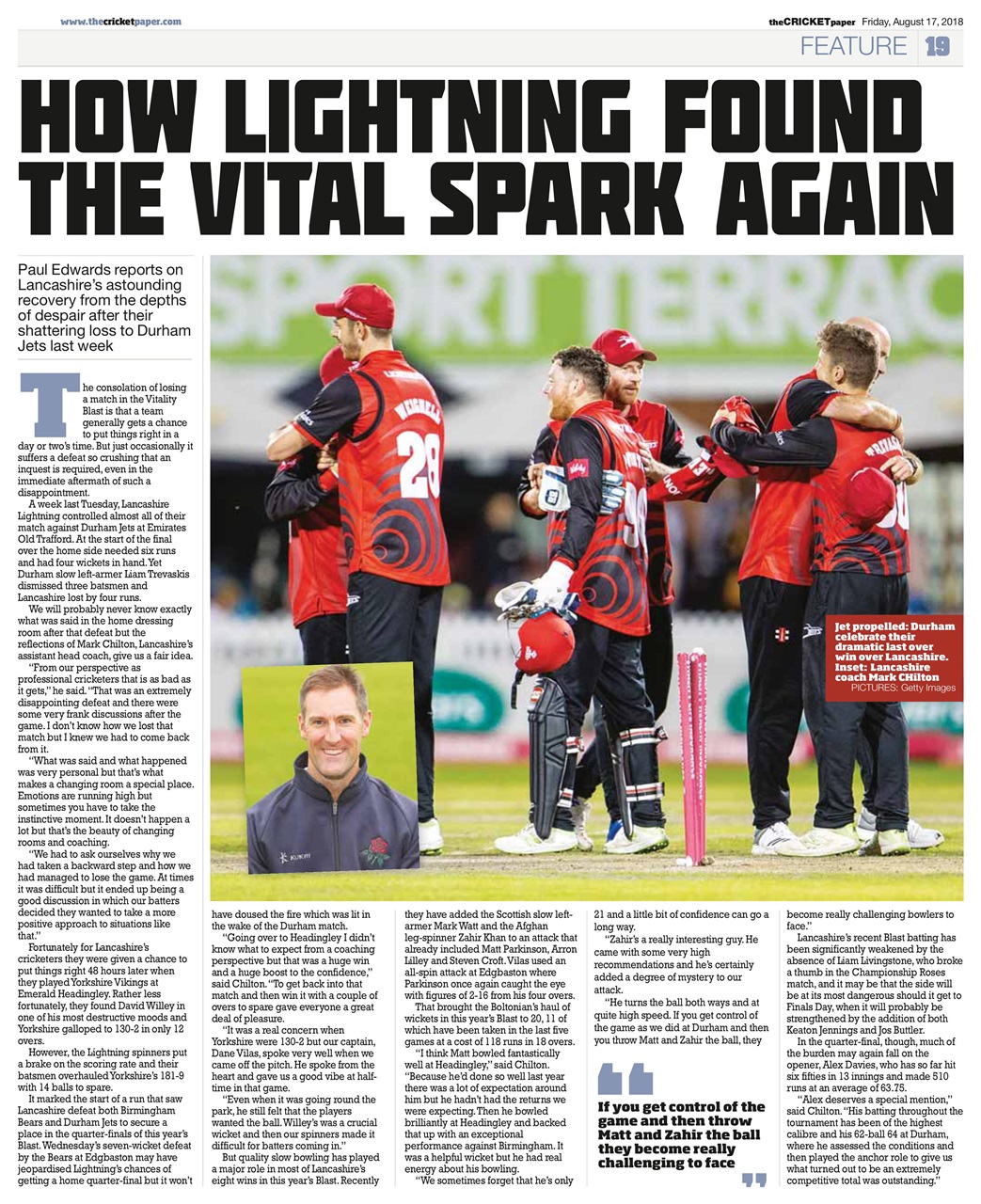 The Cricket Paper Preview Pages