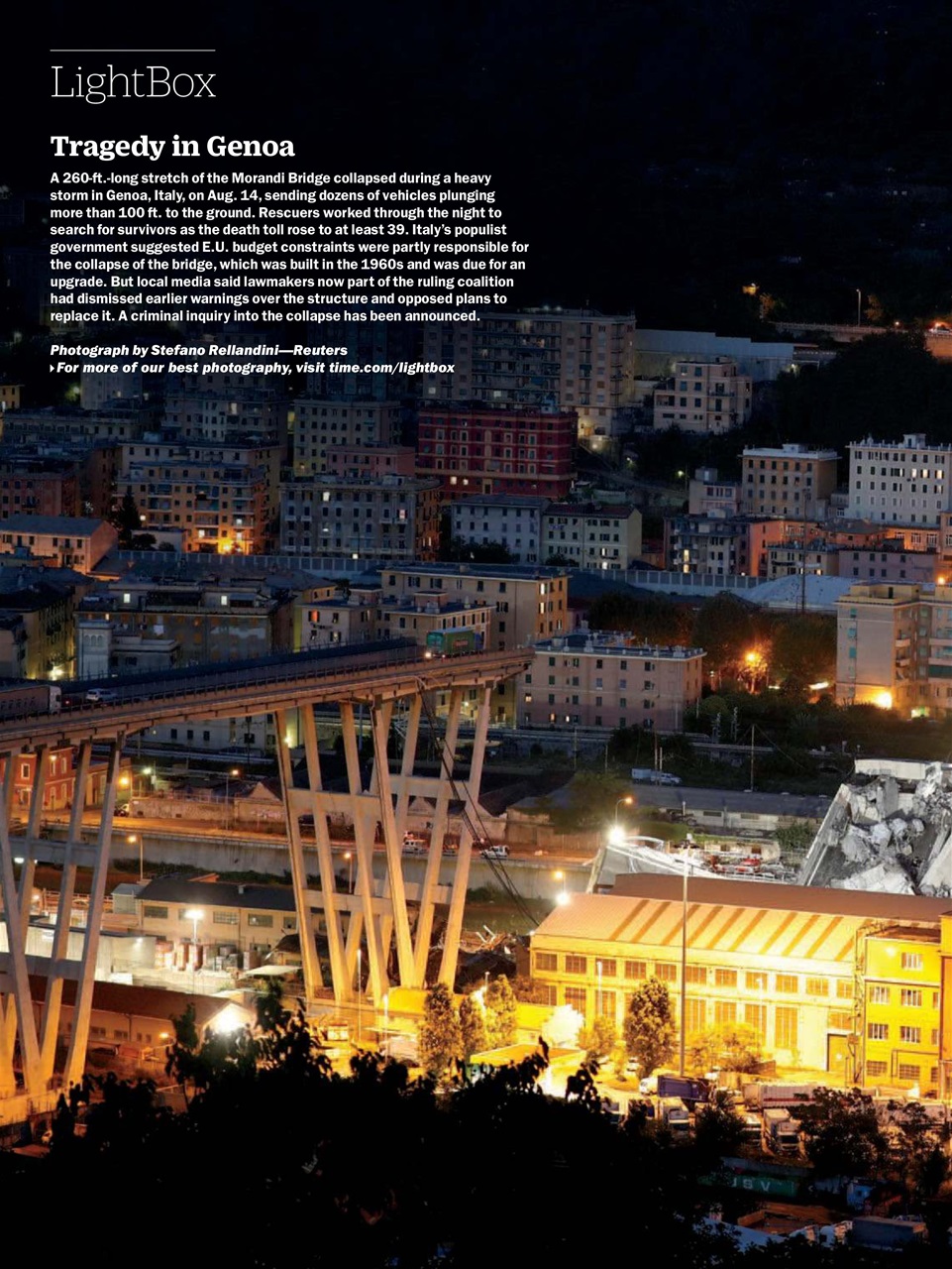 TIME Magazine Europe Preview Pages