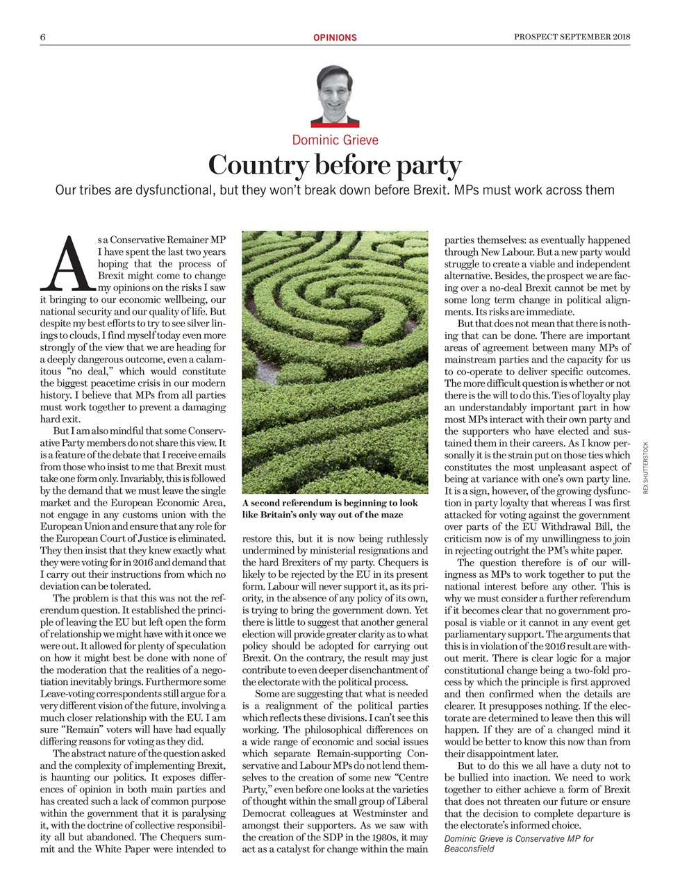 Prospect Magazine Preview Pages