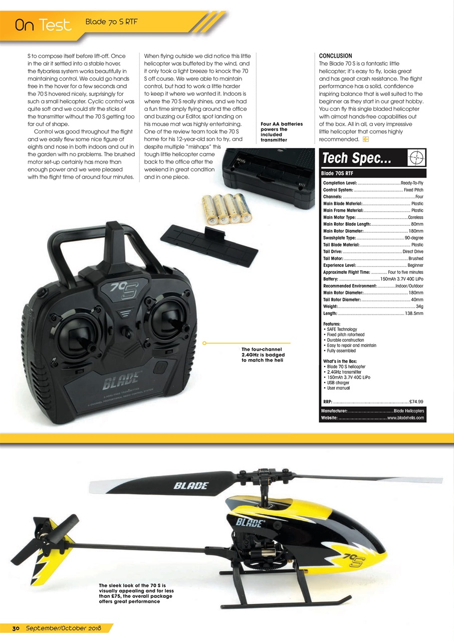 Radio Control Rotor World Preview Pages