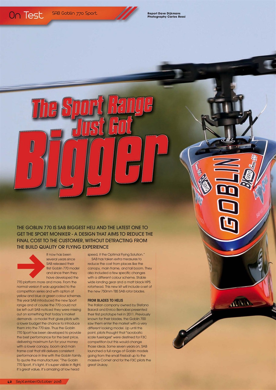 Radio Control Rotor World Preview Pages
