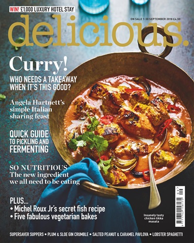 delicious. Magazine issue September 2018