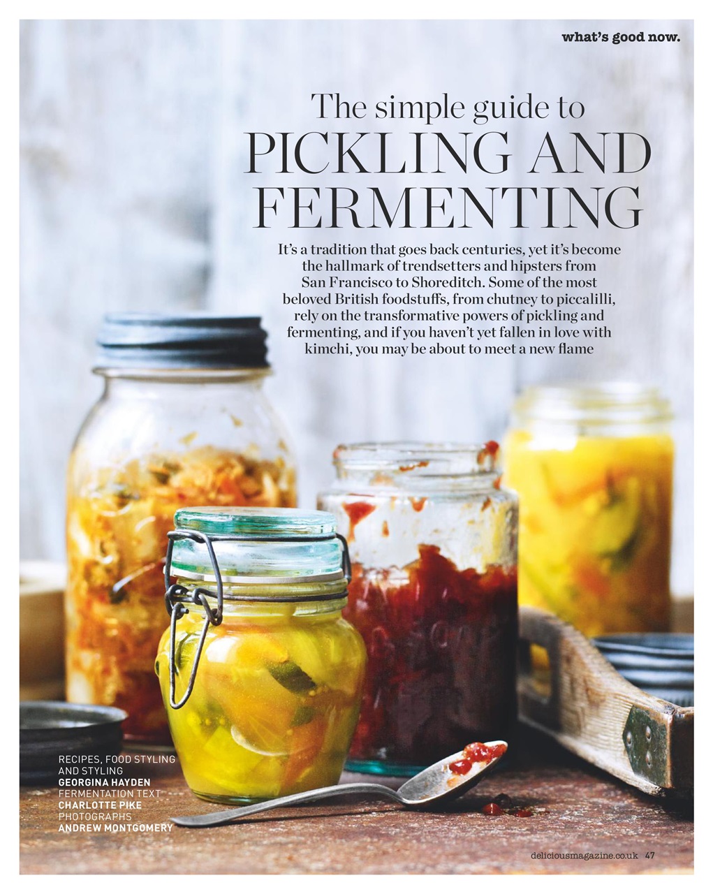 delicious. Magazine Preview Pages