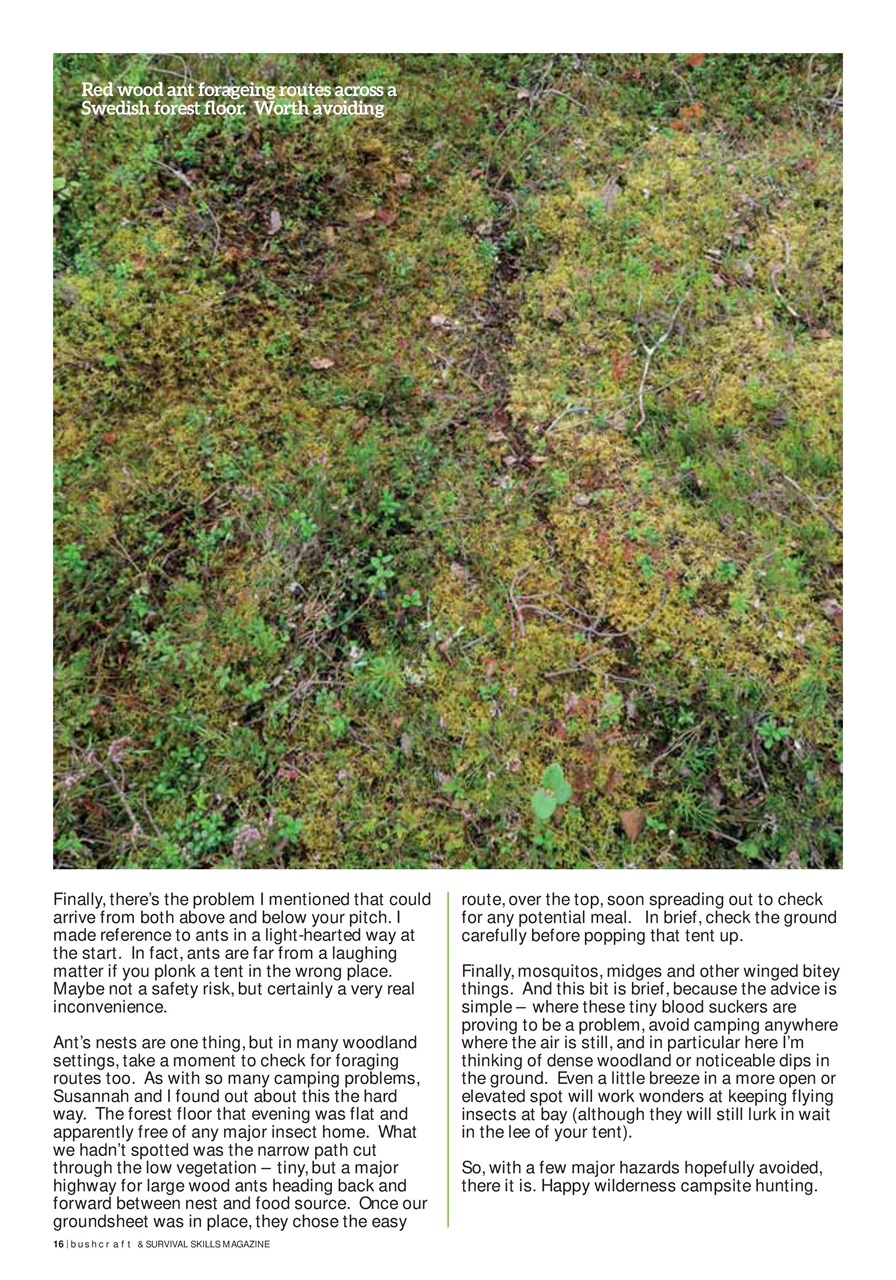 Bushcraft & Survival Skills Magazine Preview Pages