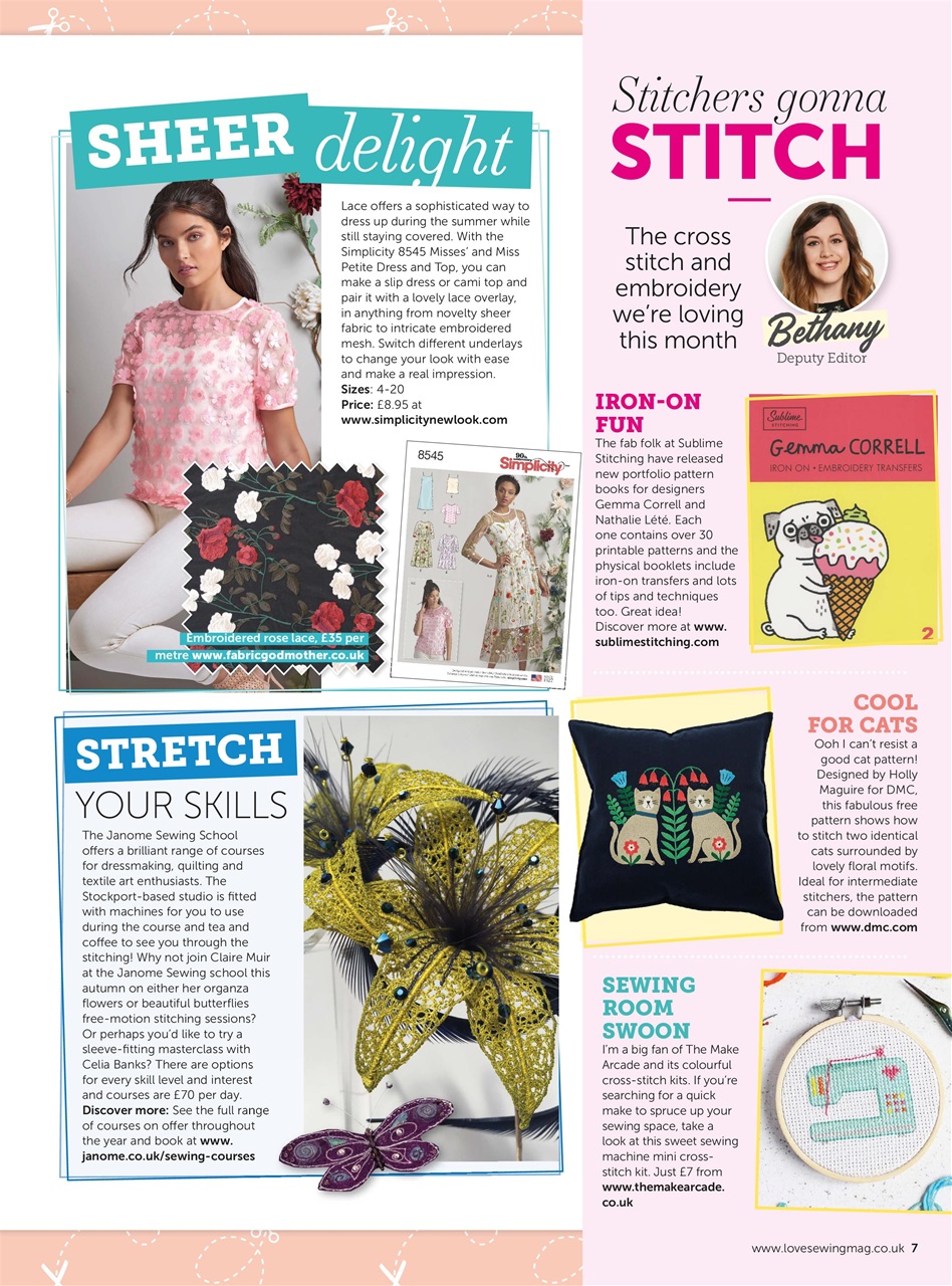 Love Sewing Preview Pages