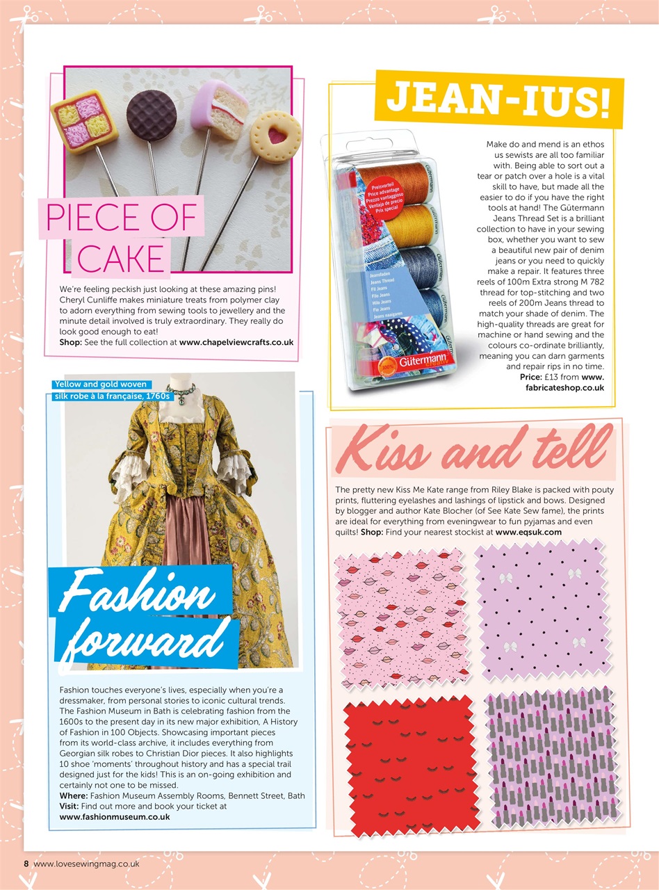 Love Sewing Preview Pages