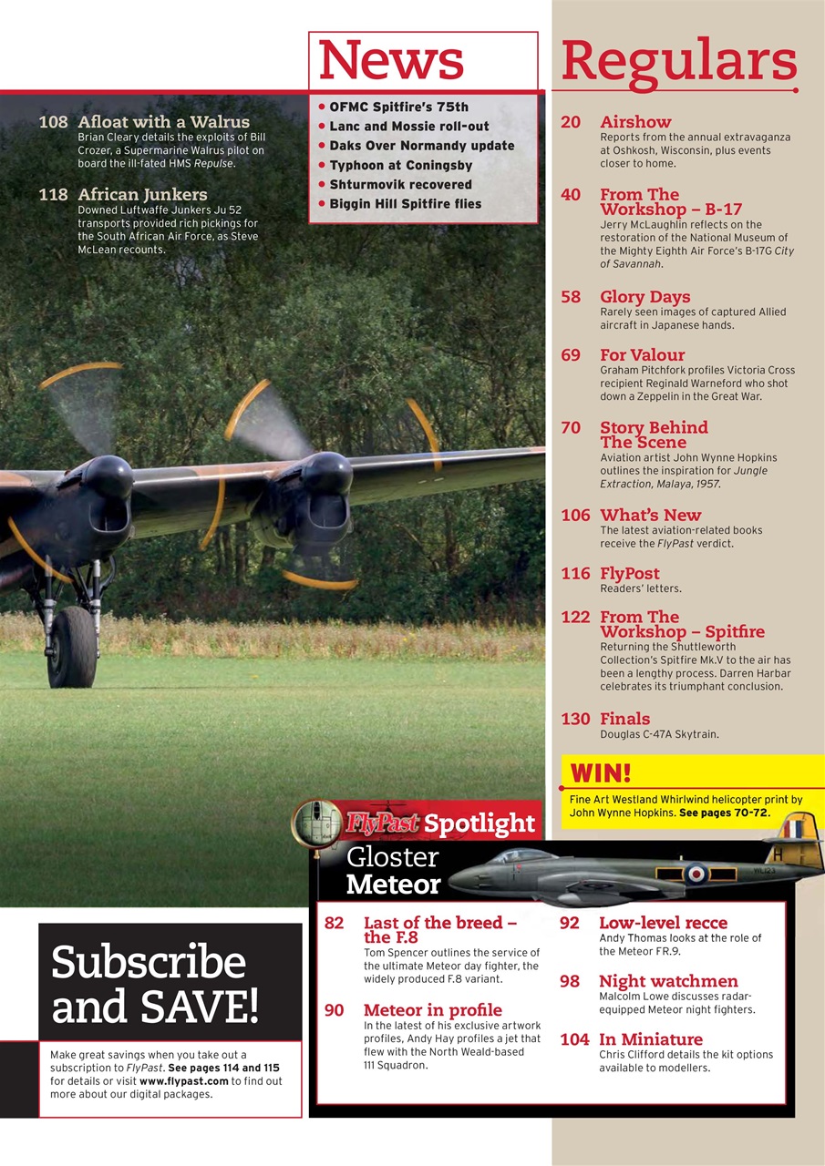 FlyPast Preview Pages