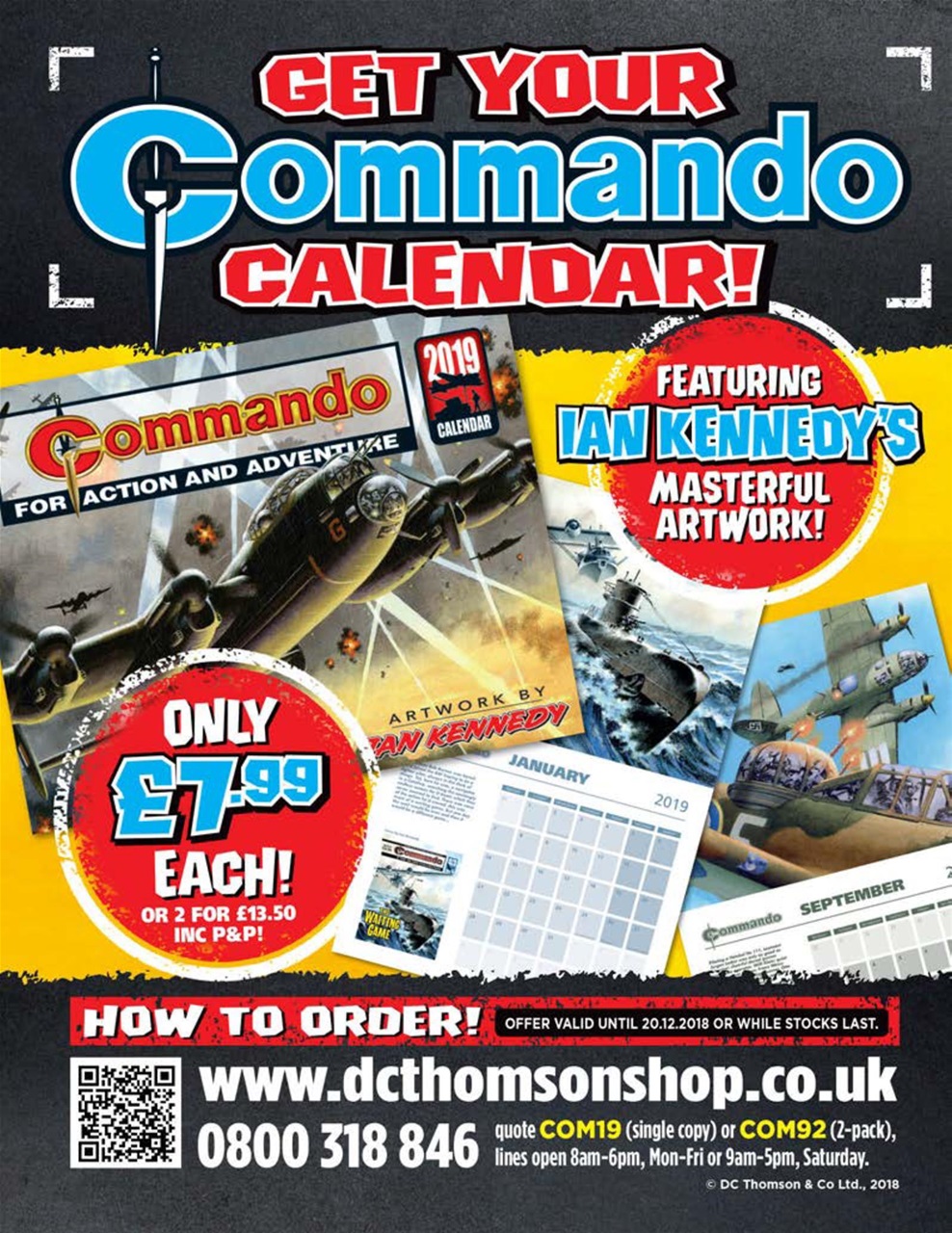 Commando Preview Pages