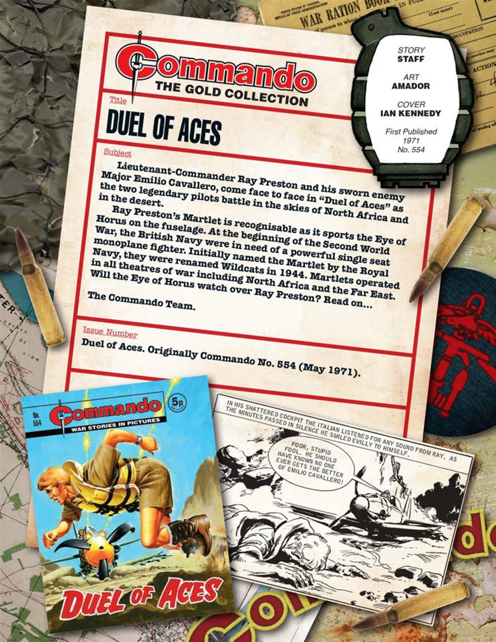 Commando Preview Pages