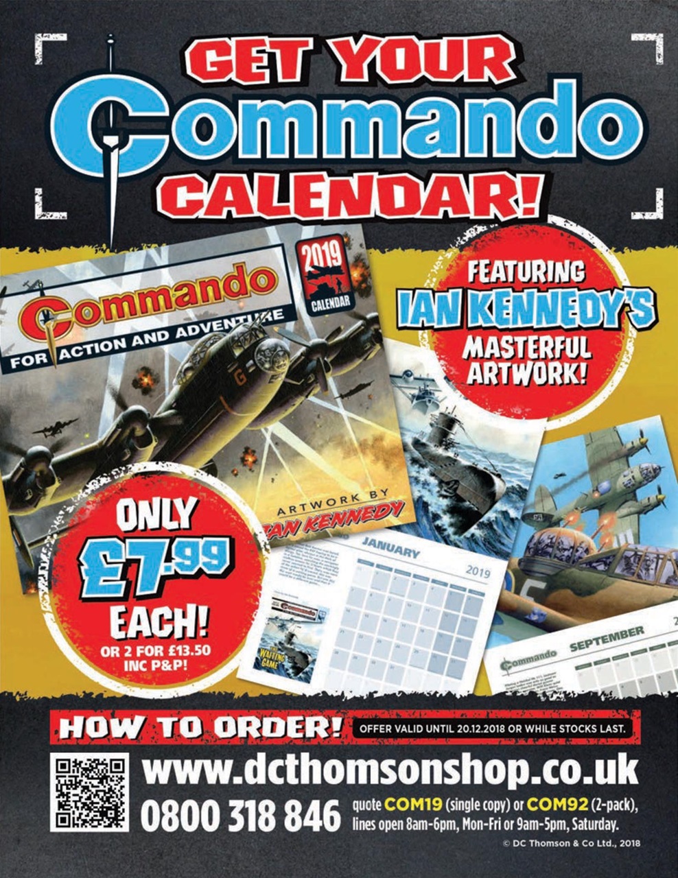 Commando Preview Pages