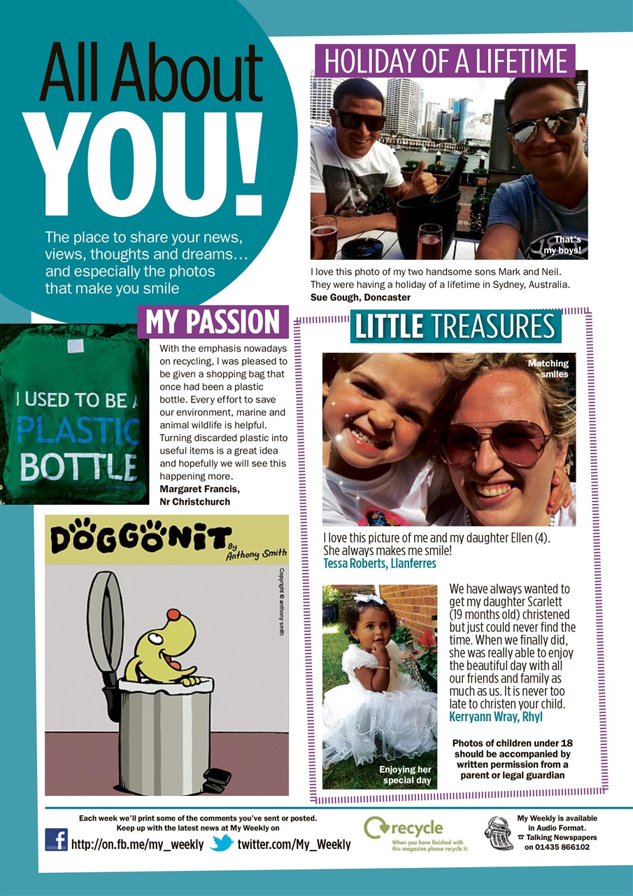 My Weekly Preview Pages