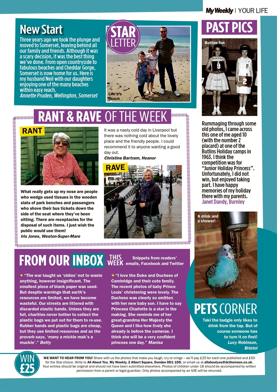 My Weekly Preview Pages