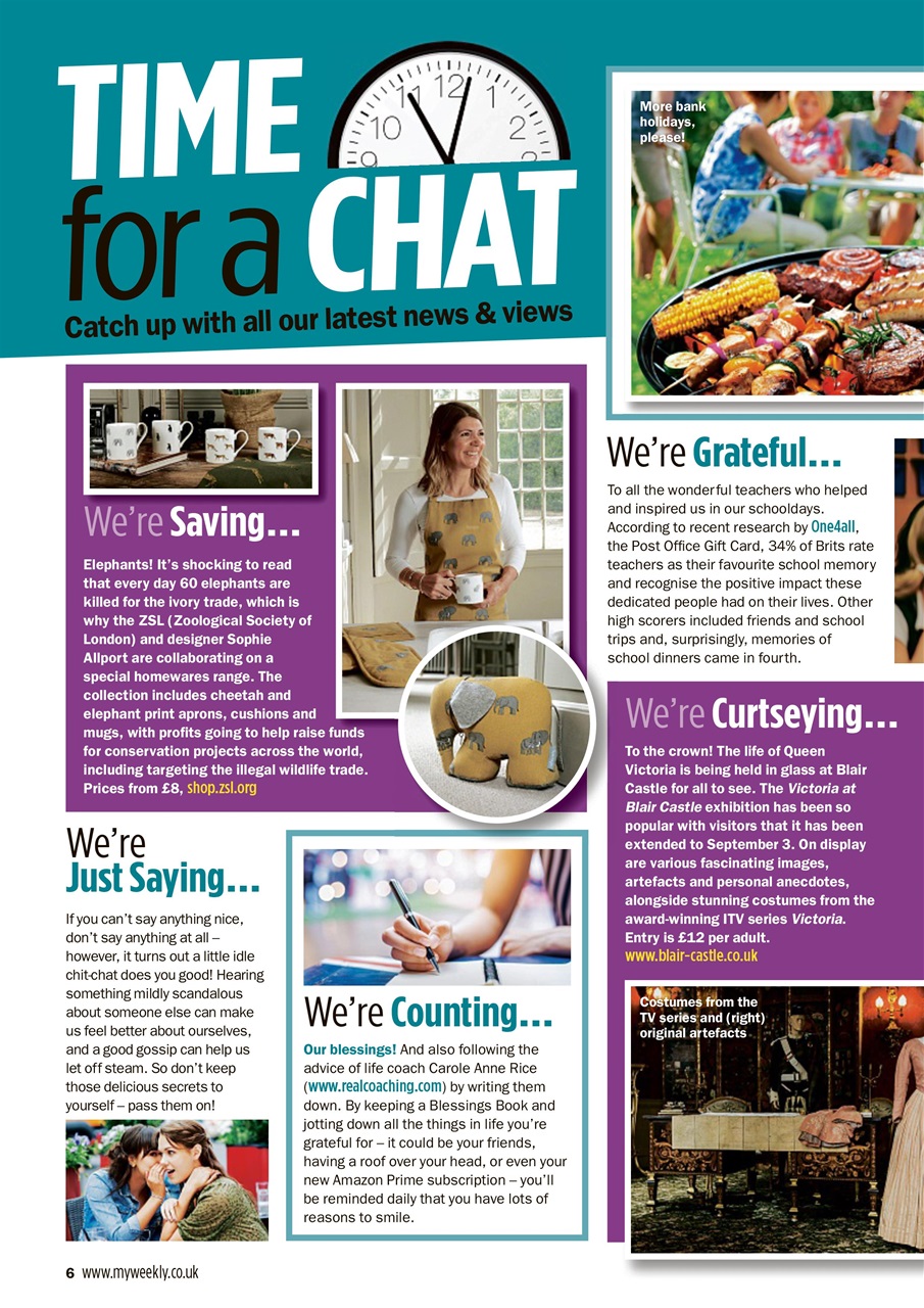 My Weekly Preview Pages